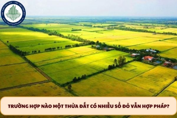 Trường hợp nào một thửa đất có nhiều sổ đỏ vẫn hợp pháp?