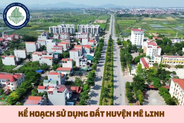 Kế hoạch sử dụng đất huyện Mê Linh TP Hà Nội theo Quyết định 6769 (hình từ internet)