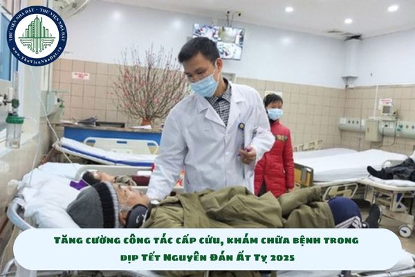 Tăng cường công tác cấp cứu, khám chữa bệnh trong dịp Tết Nguyên Đán Ất Tỵ 2025 (hình từ internet)