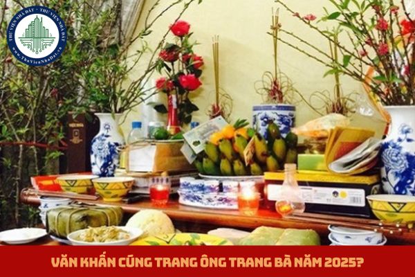 Văn khấn cúng trang ông trang bà năm 2025? Lễ cúng trang ông trang bà? (hình từ internet)