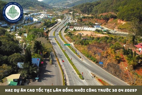 Hai dự án cao tốc tại Lâm Đồng khởi công trước 30 04 2025? (Hình từ internet)