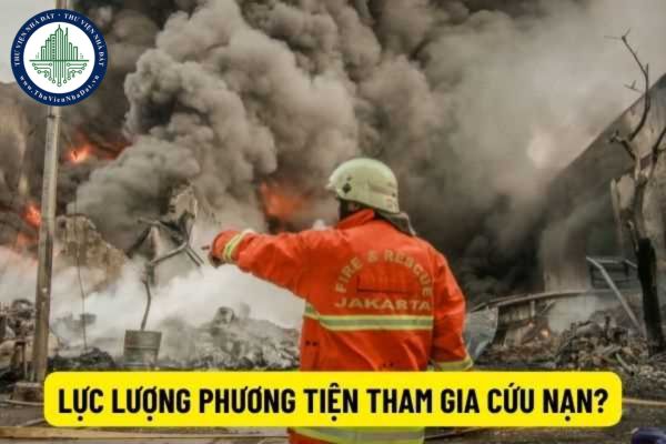 Lực lượng và phương tiện tham gia cứu hộ cứu nạn trong kế hoạch Quốc gia về ứng phó thảm họa động đất, sóng thần của Chính Phủ?