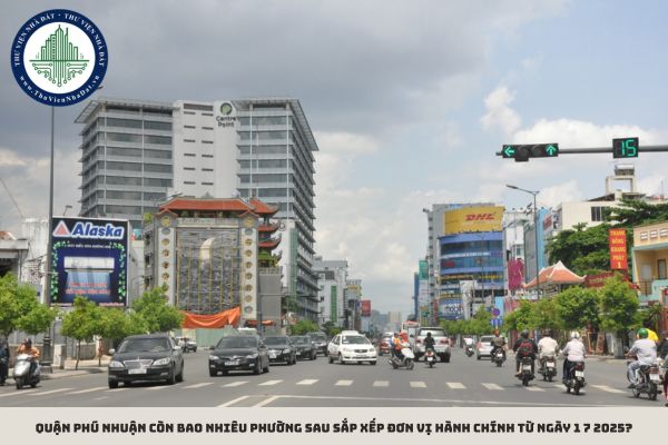 Quận Phú Nhuận còn bao nhiêu phường sau sắp xếp đơn vị hành chính từ ngày 1 7 2025?