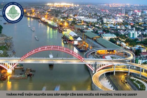 Thành phố Thủy Nguyên sau sáp nhập còn bao nhiêu xã phường theo NQ 1669?