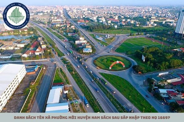 Danh sách tên xã phường mới huyện Nam Sách sau sáp nhập theo NQ 1669?