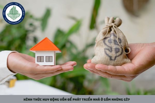 Hình thức huy động vốn để phát triển nhà ở gồm những gì?