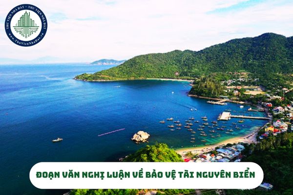 Viết đoạn văn nghị luận về bảo vệ tài nguyên biển cho học sinh trung học?