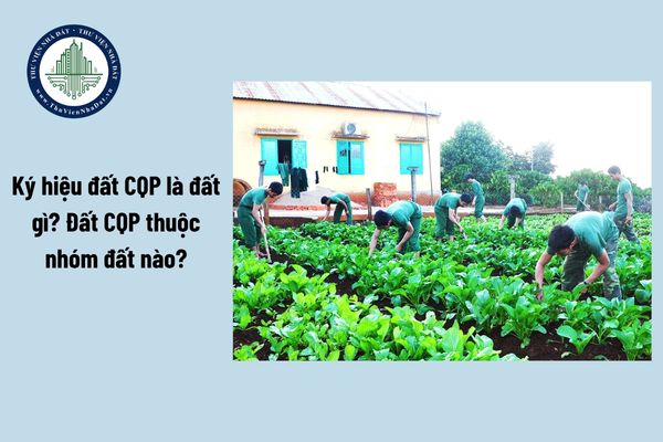 Ký hiệu đất CQP là đất gì? Đất CQP thuộc nhóm đất nào?