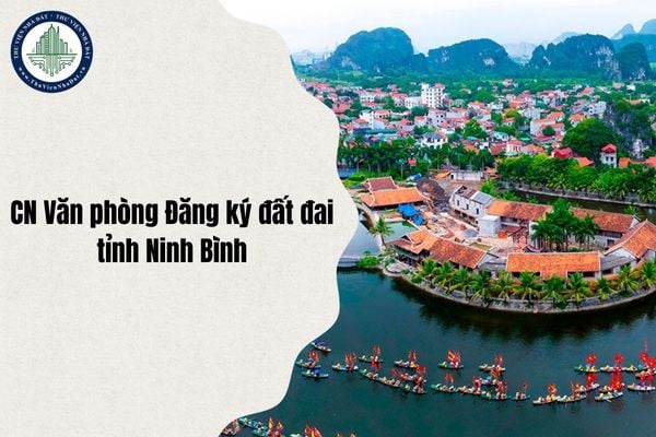 Danh sách Chi nhánh Văn phòng Đăng ký đất đai Ninh Bình sau sáp nhập từ ngày 25/07/2025