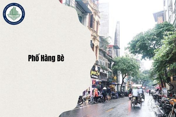 Địa chỉ Phố Hàng Bè thuộc phường nào Hà Nội sau sáp nhập đơn vị hành chính từ 1/7/2025?