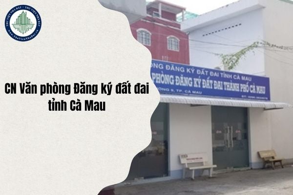 Địa chỉ các Chi nhánh Văn phòng Đăng ký đất đai tỉnh Cà Mau ở đâu sau sáp nhập cùng Bạc Liêu từ ngày 1/7/2025?