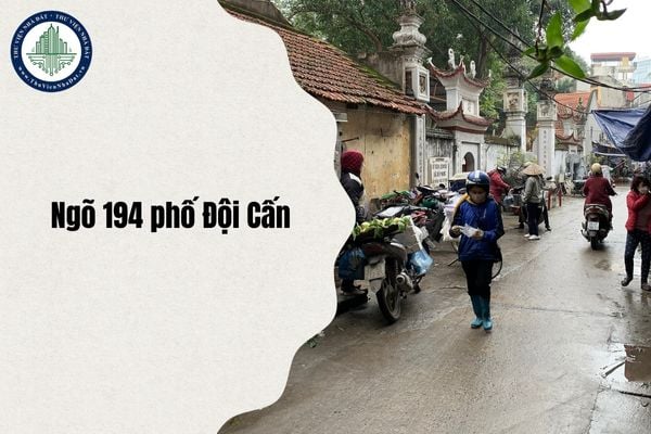 Ngõ 194 phố Đội Cấn thuộc phường nào Hà Nội sau sáp nhập từ 1 7 2025?