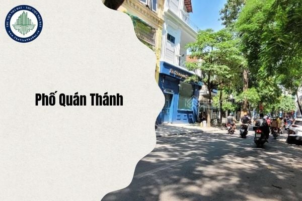 Phố Quán Thánh thuộc phường nào Hà Nội sau sắp xếp đơn vị hành chính năm 2025?