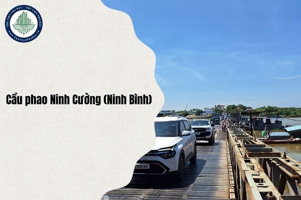 Chính thức thông xe cầu phao Ninh Cường (Ninh Bình) từ 21/10/2025 tại Km74+391/QL37B