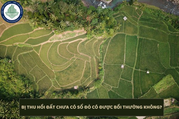 Bị thu hồi đất chưa có sổ đỏ, người dân có được nhận bồi thường không?