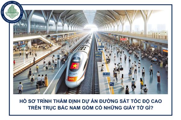 Hồ sơ trình thẩm định Dự án đường sắt tốc độ cao trên trục Bắc Nam gồm có những giấy tờ gì?