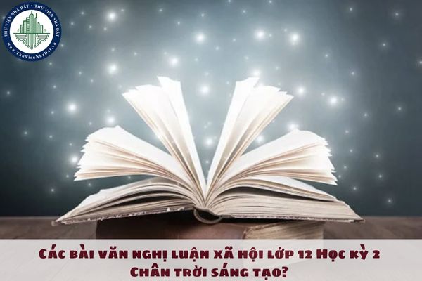 Các bài văn nghị luận xã hội Học kỳ 2 lớp 12 Chân trời sáng tạo? Ôn tập học kỳ 2 môn ngữ văn Chân trời sáng tạo?