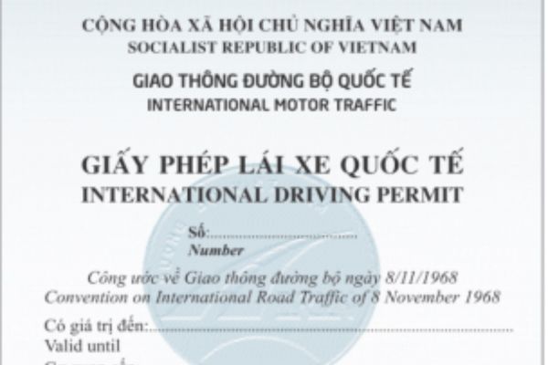 Mẫu giấy phép lái xe quốc tế mới áp dụng từ 01/01/2025