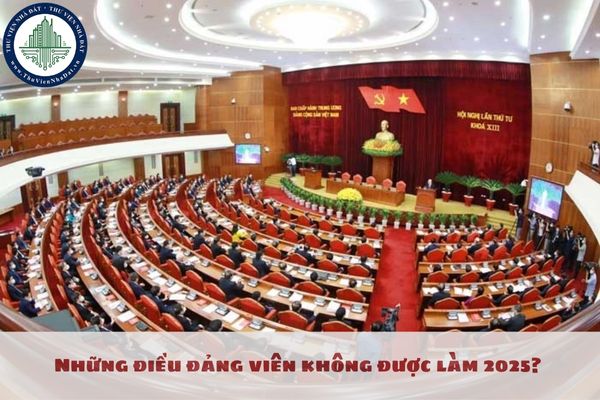 Những điều đảng viên không được làm 2025? Vi phạm những điều đảng viên không được làm sẽ bị xử lý như thế nào?