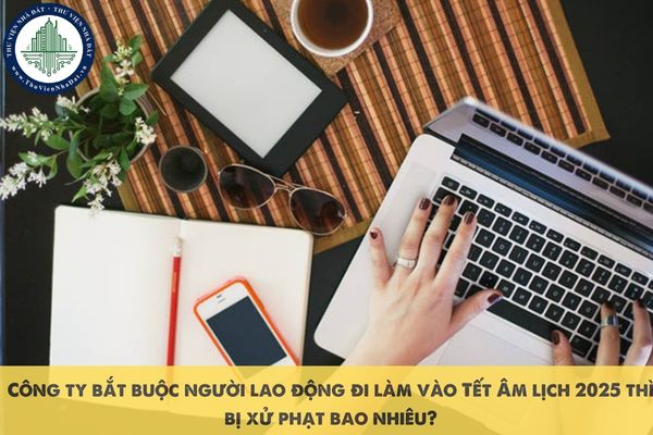 Công ty bắt buộc người lao động đi làm vào Tết Âm lịch 2025 thì bị xử phạt bao nhiêu?