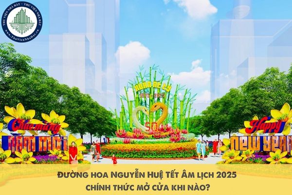 Đường hoa Nguyễn Huệ Tết Âm lịch 2025 chính thức mở cửa khi nào?