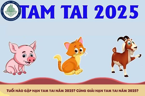 Tuổi nào gặp hạn tam tai năm 2025? Cúng giải hạn tam tai năm 2025?