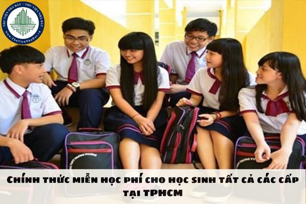 Chính thức miễn học phí cho học sinh tất cả các cấp tại TPHCM