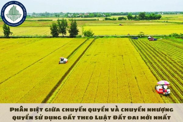 Phân biệt giữa chuyển quyền và chuyển nhượng quyền sử dụng đất theo Luật Đất đai mới nhất