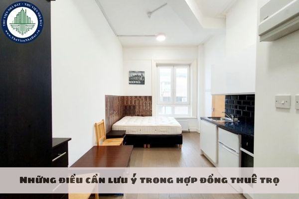 Những điều cần lưu ý trong hợp đồng thuê trọ
