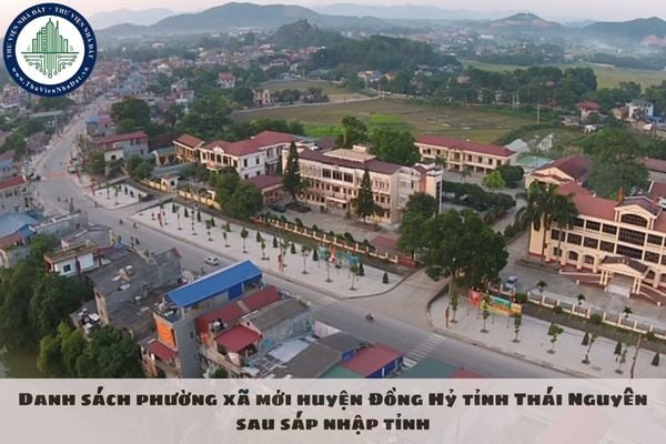 Danh sách phường xã mới huyện Đồng Hỷ tỉnh Thái Nguyên sau sáp nhập tỉnh