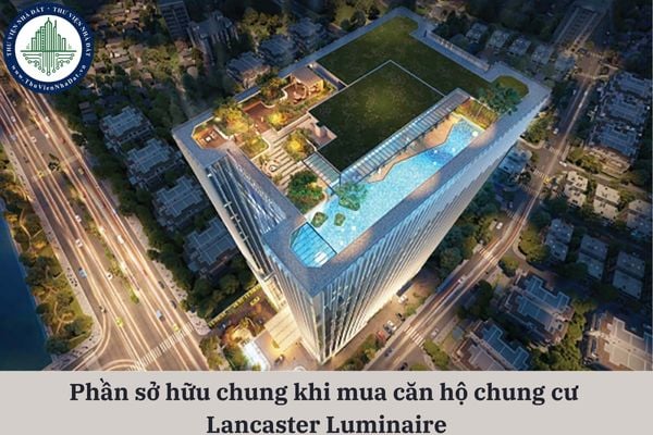 Phần sở hữu chung khi mua căn hộ chung cư Lancaster Luminaire gồm những phần nào?