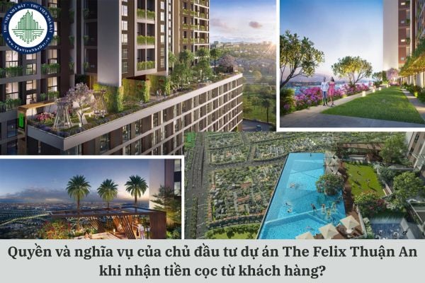 Quyền và nghĩa vụ của chủ đầu tư dự án The Felix Thuận An khi nhận tiền cọc từ khách hàng?