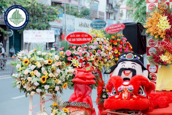 Hoa cúng khai trương xong nên làm gì?