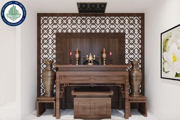 Gợi ý chọn kích thước bàn thờ hợp phong thủy