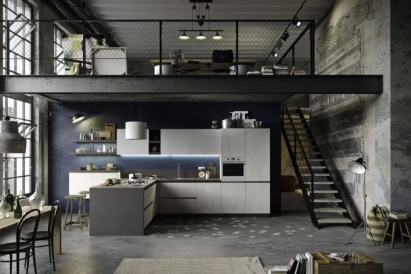 Phong cách thiết kế Industrial: Khi sự thô sơ trở thành nghệ thuật