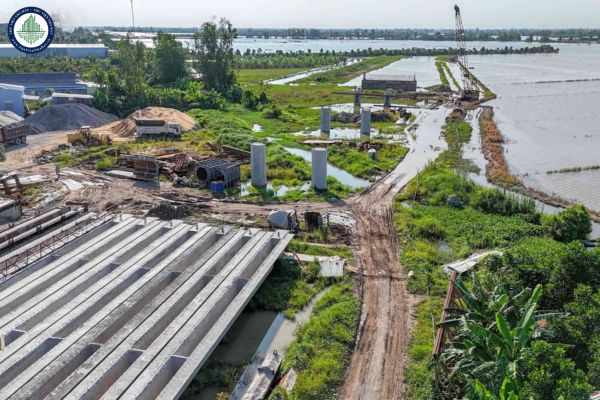 Tiến độ thi công dự án cao tốc Châu Đốc Cần Thơ Sóc Trăng mới nhất