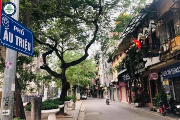 Phố Ấu Triệu thuộc phường nào kể từ ngày 1/7?