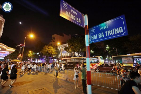 Phố Hai Bà Trưng thuộc phường nào kể từ ngày 1/7?