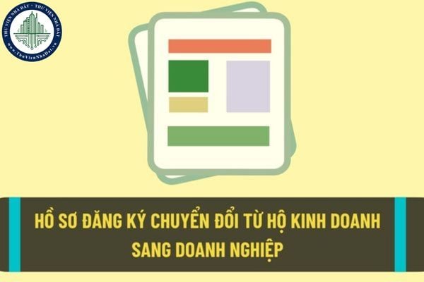 05 Mẫu đơn đề nghị thành lập doanh nghiệp hiện nay? Hồ sơ đăng ký chuyển đổi từ hộ kinh doanh sang doanh nghiệp gồm những gì?