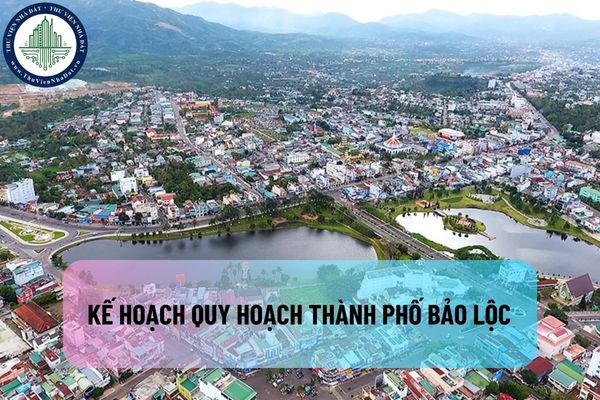 Kế hoạch quy hoạch Thành phố Bảo Lộc và vùng lân cận của tỉnh Lâm Đồng: Phân vùng thành 9 vùng phát triển, định hướng phát triển rừng