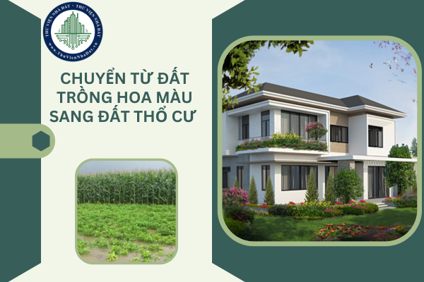 Thủ tục xin chuyển từ đất trồng hoa màu sang đất thổ cư năm 2025