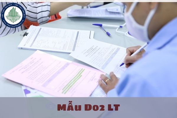 Mẫu D02 LT mới nhất theo Quyết định 1040? Tải Mẫu D02 LT báo cáo tình hình sử dụng lao động?