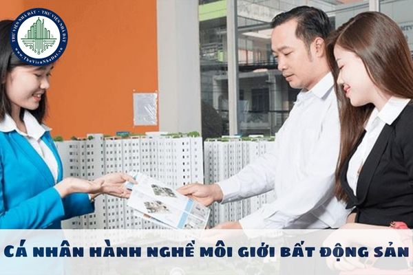 Cá nhân hành nghề môi giới bất động sản phải đáp ứng các điều kiện gì?