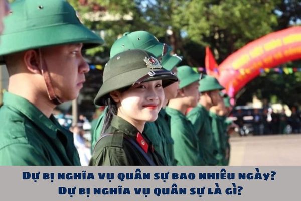 Dự bị nghĩa vụ quân sự bao nhiêu ngày? Dự bị nghĩa vụ quân sự là gì?