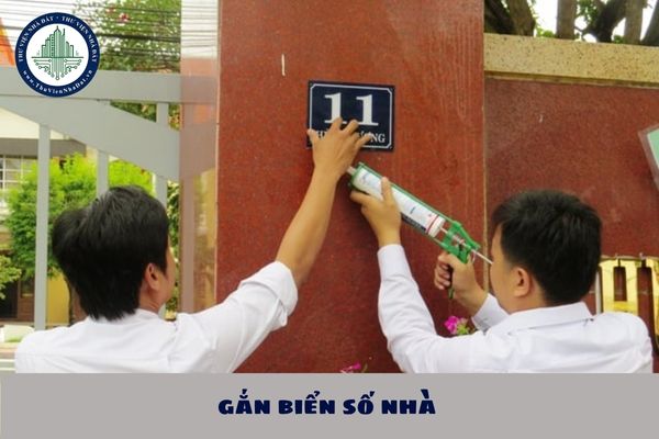 Quy định về gắn biển số nhà như thế nào?