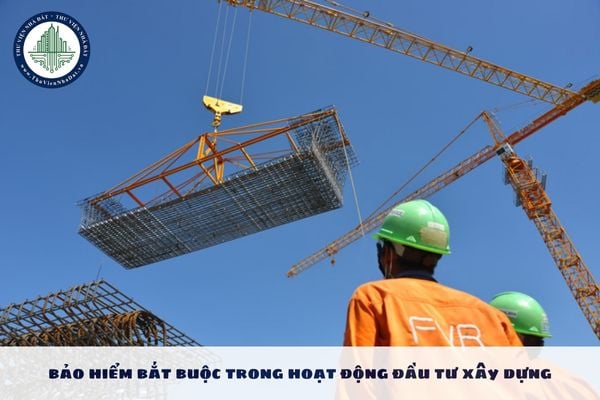 Hợp đồng bảo hiểm bắt buộc trong hoạt động đầu tư xây dựng chấm dứt trong trường hợp nào?