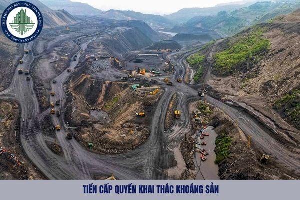 Tiền cấp quyền khai thác khoáng sản là gì? Căn cứ xác định tiền cấp quyền khai thác khoáng sản?