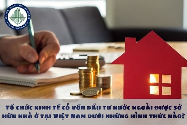 Tổ chức kinh tế có vốn đầu tư nước ngoài được sở hữu nhà ở tại Việt Nam dưới những hình thức nào?