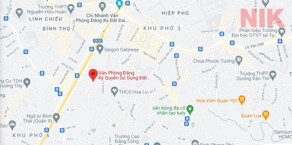 Địa chỉ Chi nhánh Văn phòng đăng ký đất đai Quận 9 ở đâu?