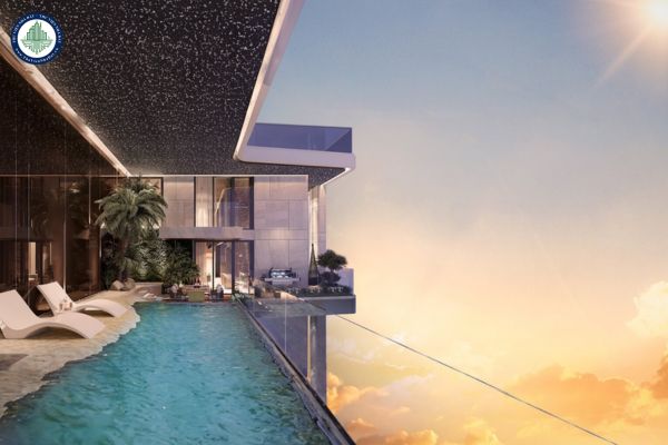 Bán biệt thự sky villa 4PN có bể bơi riêng tại Noble Crystal Tây Hồ